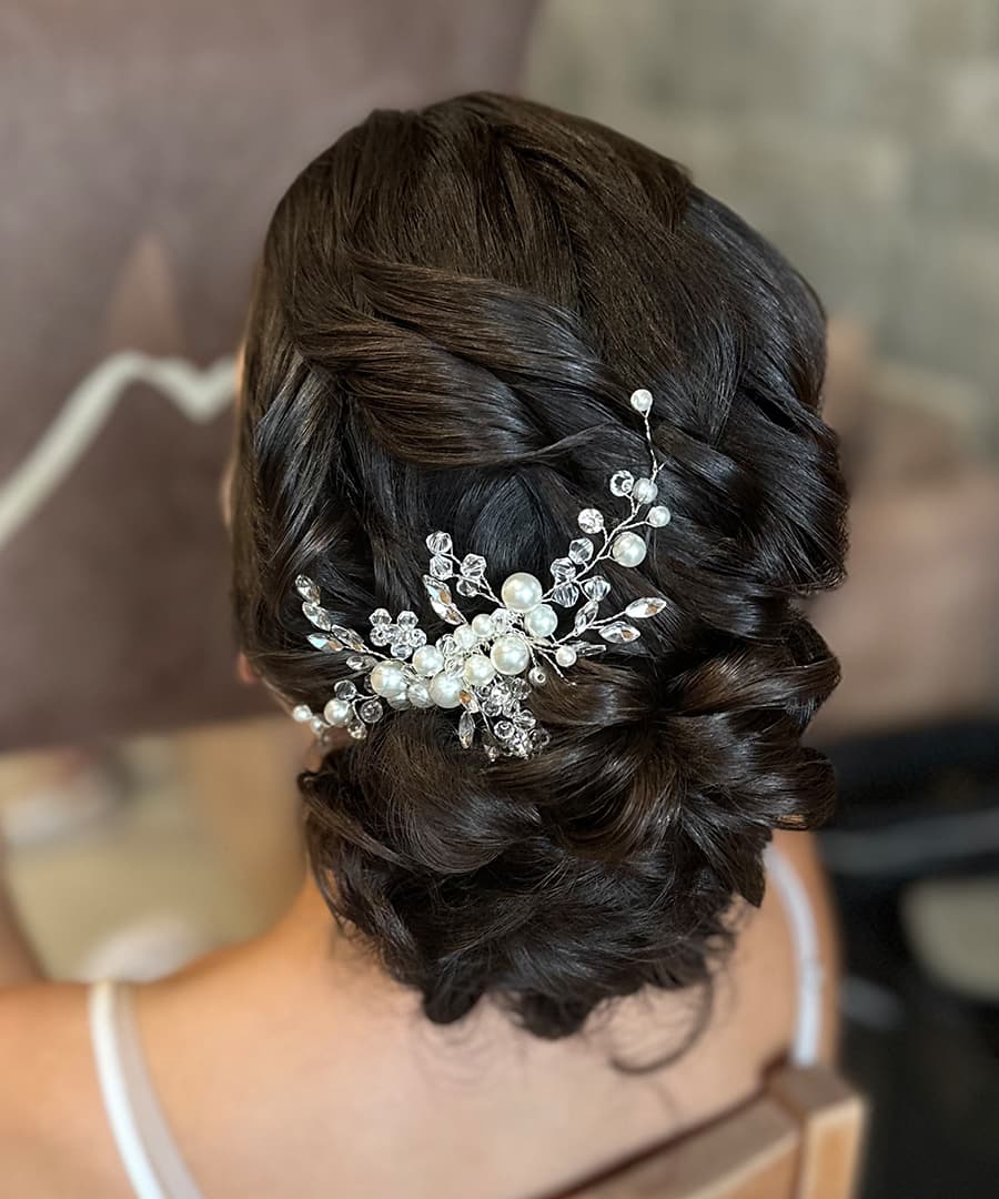 Bridal Hairstyle 11106 - Romantically woven. Wedding Hairstyles | Bridal Hairstyles by IvyLu.bg