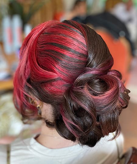 Bridal Hairstyle 1172 - Low romantic bun. Wedding Hairstyles | Bridal Hairstyles by IvyLu.bg