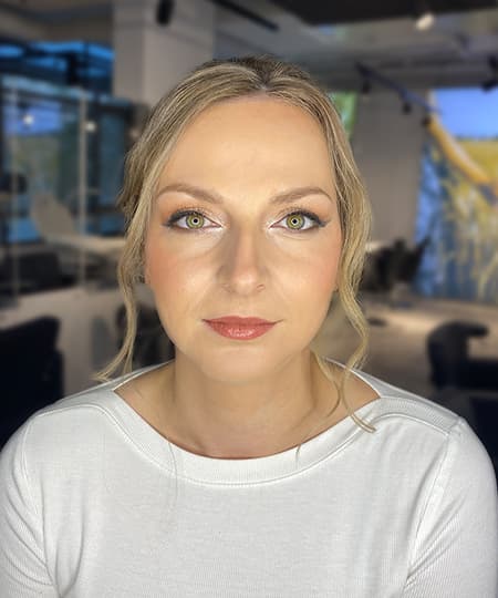 Сватбен грим 2126 - Нежна елегантност. Грим за сватба | Професионален грим