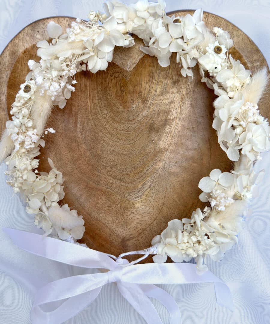 Crown - Pearl. Wedding accessory 1404 by IvyLu.bg